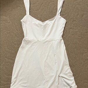 Source Unknown Ivory Midi Dress